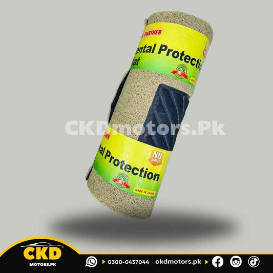 Car Universal Grass Floor Mat | Beige