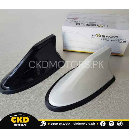 Universal Car Hybrid Aero Shark Fin Antenna Js Racing Style