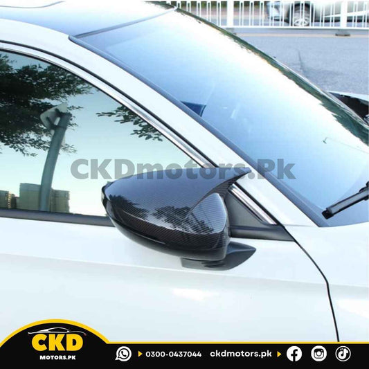 Honda Civic 2022-24 11 Gen Carbon Fiber Side Mirror Cover