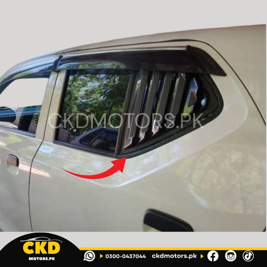 Suzuki Alto Black Quarter Louver For 2019-2025