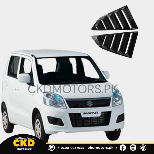 Suzuki Wagon R  Black Quarter Louver For 2019- 2025