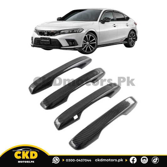 Honda Civic 2022-24 11 Gen Carbon Fiber Door Handle