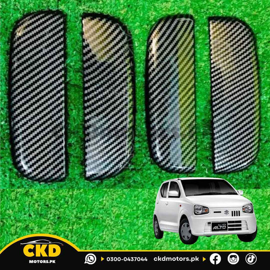 Suzuki Alto 2019-24 Carbon Fiber Door Handles Covers