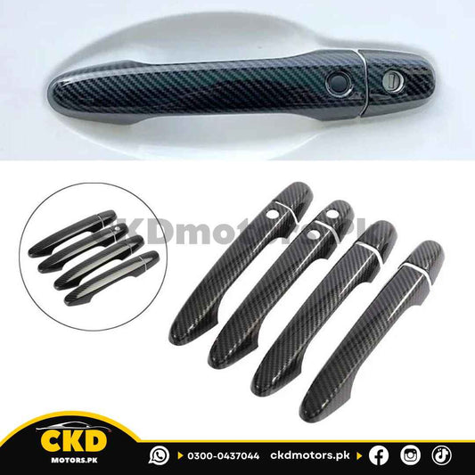 Honda Civic Rebirth 2013-2016 Carbon Fiber Door Handles Covers