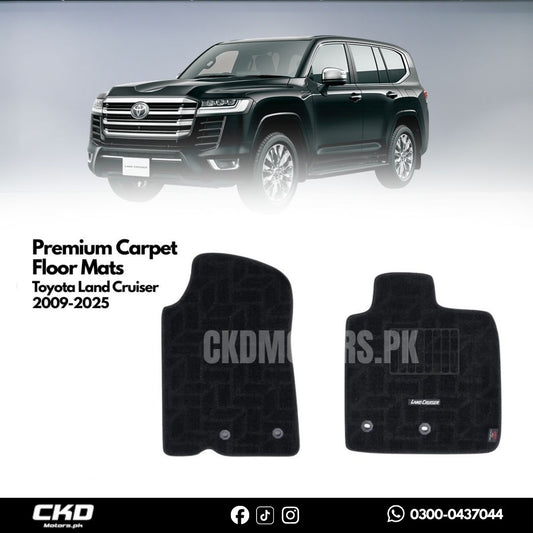 Carpet Floor Mats For Toyota Land Cruiser 2009-2024