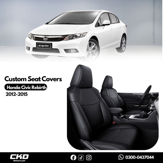 Custom Seat Covers For Honda Civic Rebirth 2012-2015