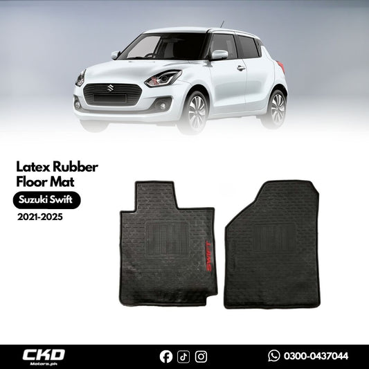 Suzuki Swift New 2022-2025 Premium Latex Rubber Car Floor Mats