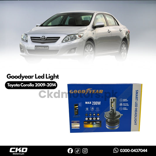 Goodyear | 200W | LED Foglamp Light | for Toyota Corolla (2009-2014)