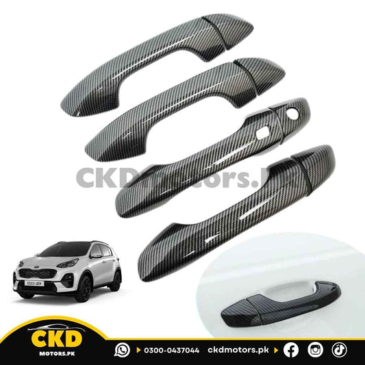 KIA Sportage 2020-24 Carbon Fiber Door Handles