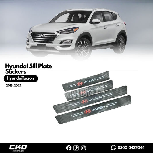 Hyundai Sill Plate Stickers