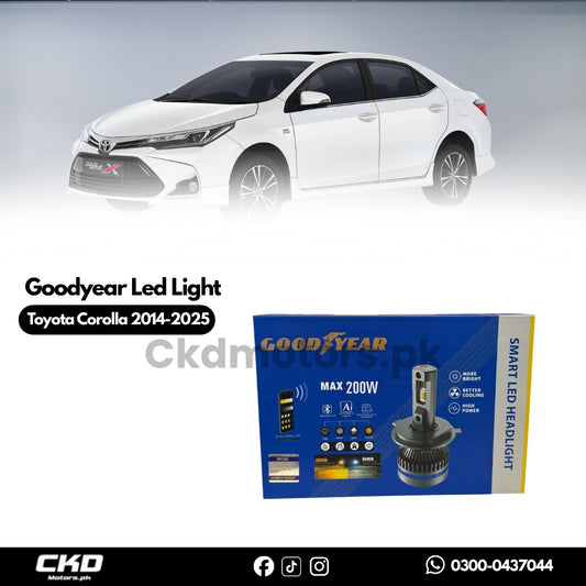 Goodyear | 200W | LED Foglamp Light | for Toyota Corolla (2014-2025)