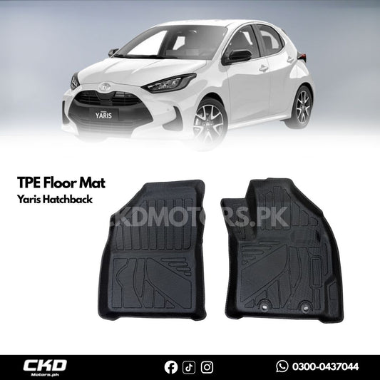 TPE Floor Mat For Toyota Yaris Hatchback