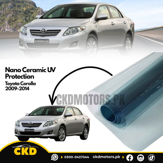 Nano Ceramic UV Protection For Toyota Corolla 2009–2014