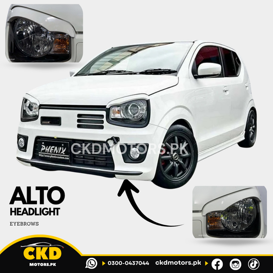 Style Headlight Eyebrow for Suzuki Alto (2018-2025)