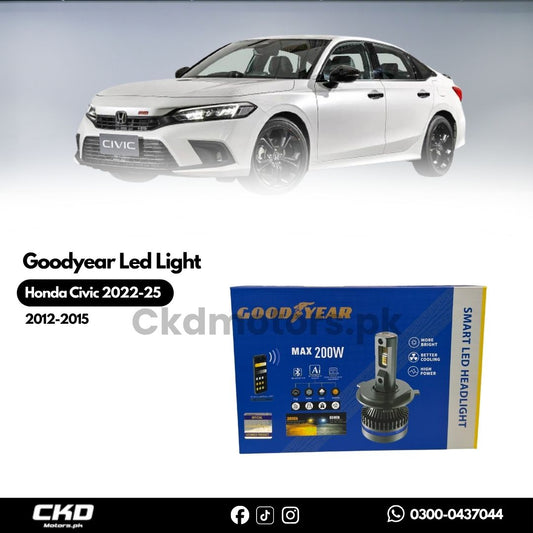 Goodyear | 200W | LED Foglamp Light | for Honda Civic (2022-2025)