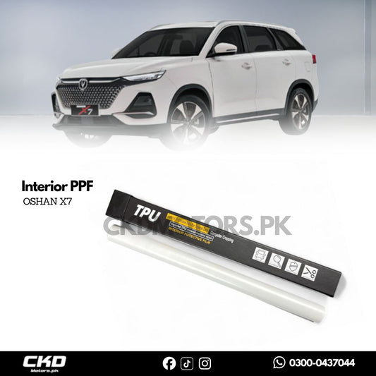 Oshan X7 Interior PPF Exclusive TPU Material
