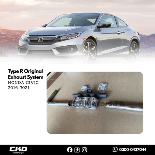Honda Civic X Type R Original Exhaust System | 2016-21