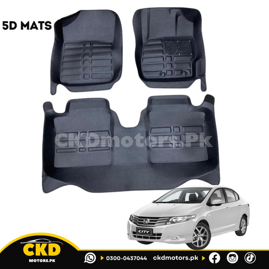 Honda City 2010-2020 5D Mats Black