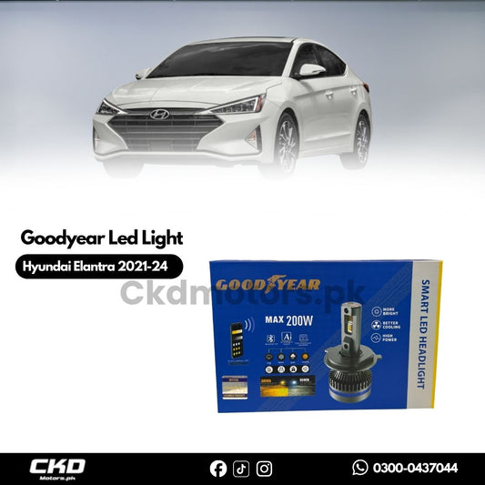Goodyear | 200W | LED Foglamp Light | for Hyundai Elantra (2021-2024)