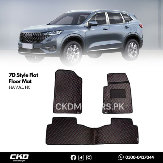FLOOR MAT FLAT 7D STYLE FOR HAVAL H6