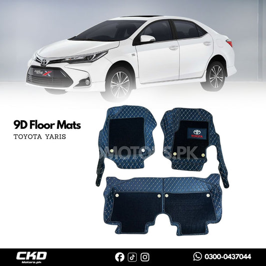 Toyota Yaris 2020-2024 9D Floor Mats
