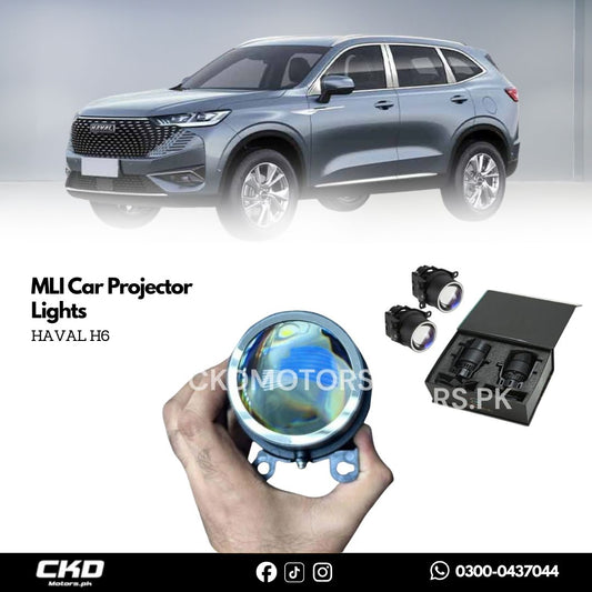 MLI Car Projector Lights BI LED Lens for Haval H6 2022-2025 Crossover