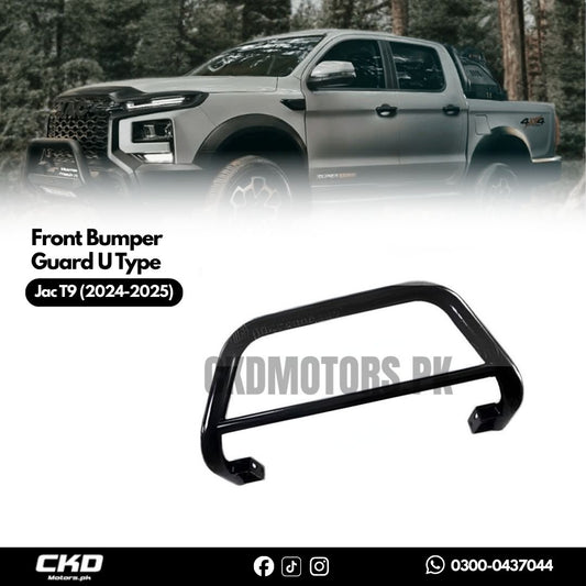 Front Bumper Guard (Safe Guard U-Type) for Jac T9 Hunter 2024-2026