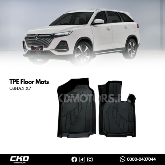 TPE Floor Mats for Changan Oshan X7 7-Seater