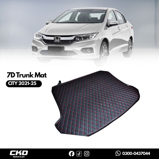 7D Trunk Mat For HONDA CITY 2021-25
