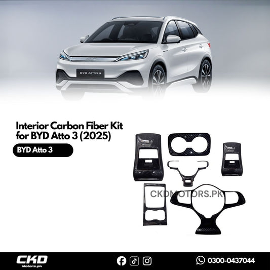 Interior Carbon Fiber Kit for BYD Atto 3 (2025)