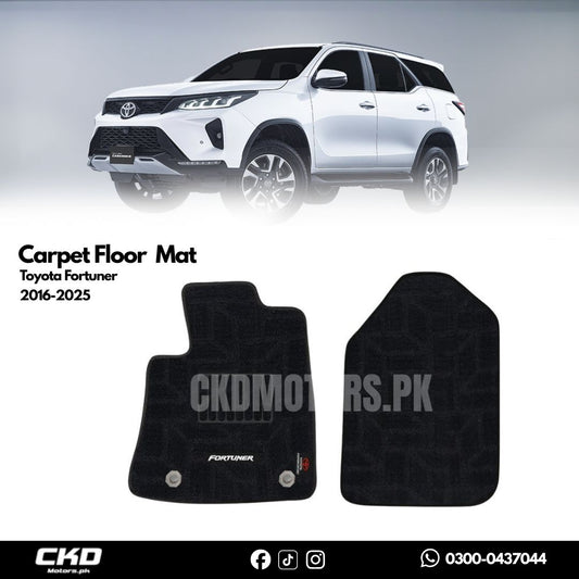 Carpet Floor Mat For Toyota Fortuner 2016-2025