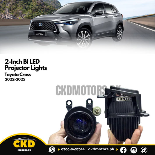 2-Inch BI LED Projector Lights For Toyota Corolla Cross 2022-2025