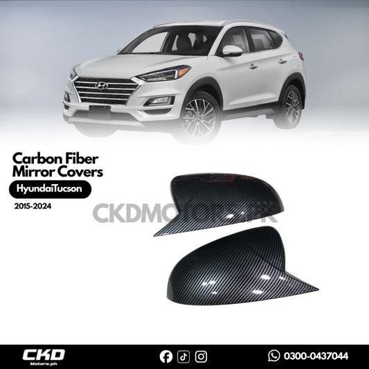 Carbon Fiber Mirror Covers for Hyundai Tucson