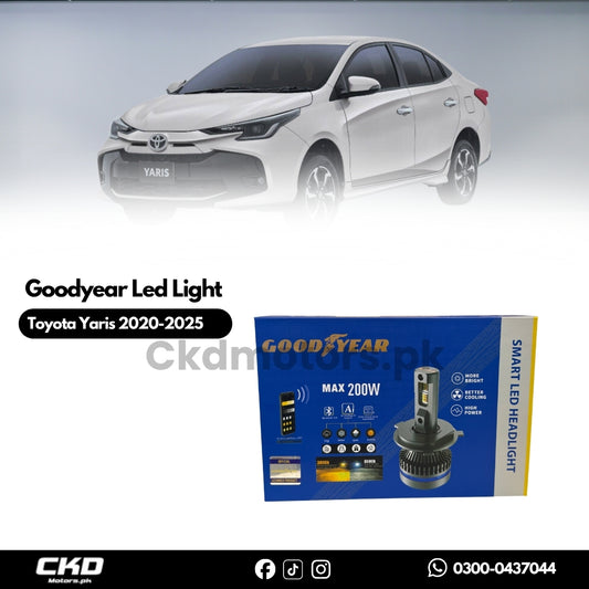 Goodyear | 200W | LED Foglamp Light | for Toyota Yaris (2020-2025)