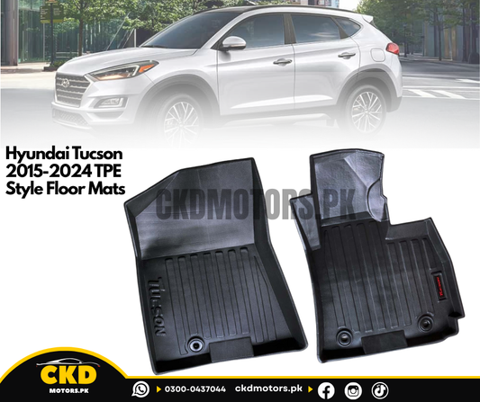 High Quality TPE Floor Mats For Hyundai Tucson 2020-2024
