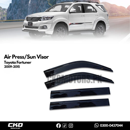 Air press and Sun visor for Toyota Fortuner 2012-2015