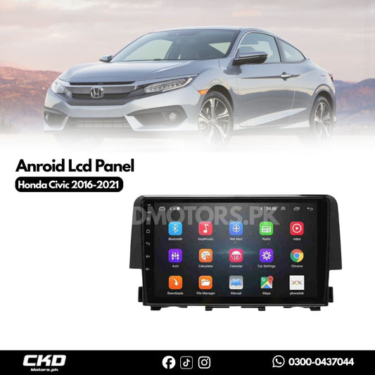 Anroid Lcd Panel For Honda civic 2016-2021