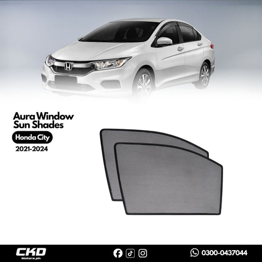 Aura Window Sun Shades for Honda City 2021-2025