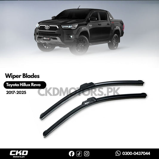 Soft and Hybrid Car Wiper Blades for Toyota Hilux Revo 2017-2025