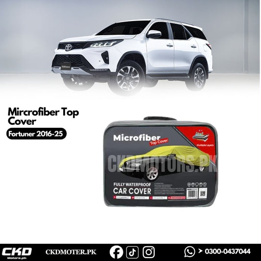 Microfiber Top Cover For Toyota Fortuner 2016-2025