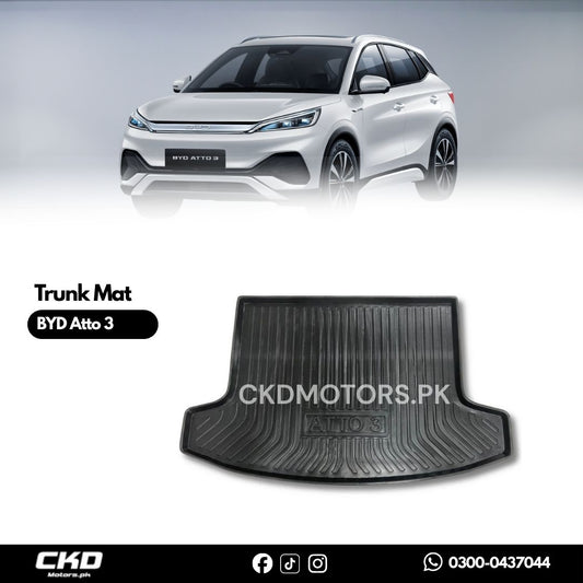 Trunk Mat For BYD Atto 3 (2025) – Custom Fit PVC Boot Liner