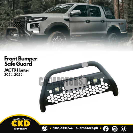 Front Bumper Armor Safe Guard 11/U Armoured for Jac T9 Hunter 2024-2026