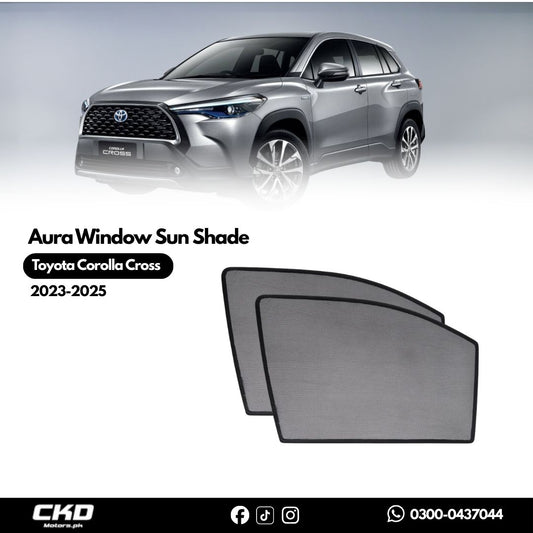 Aura Window Sun Shades For Toyota Corolla Cross 2023-2025