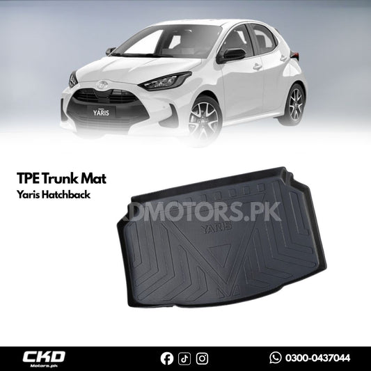 TPE Trunk Mat For Toyota yaris hatcback