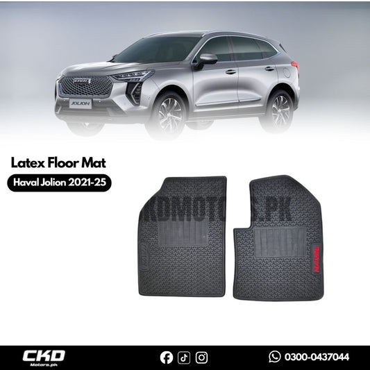 Latex PVC Car Floor Mat For HAVAL Jolion 2021–2025
