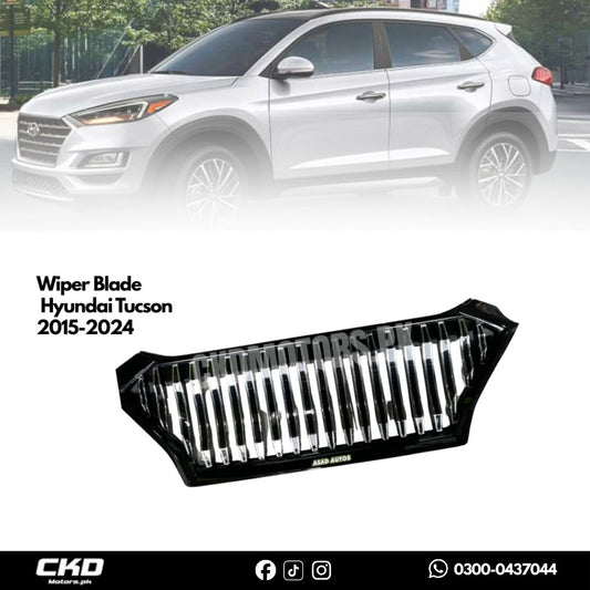 Chrome Front Bumper Grill For Tucson 2020-2024