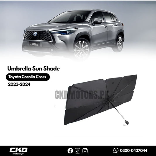 Car Umbrella Sun Shade Cover for Toyota Corolla Cross 2023–2025