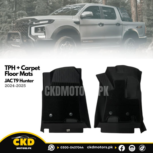 TPH | Carpet Floor Mats for JAC T9 Hunter 2024-2026