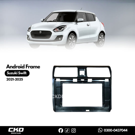 Android Frame for Suzuki Swift (2017–2025) – OEM Fit Dash Kit for Multimedia System