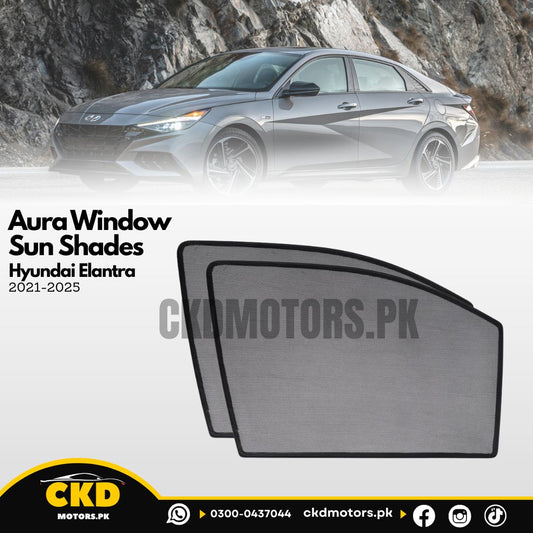 Aura Window Sun Shades for Hyundai Elantra 2024-2025